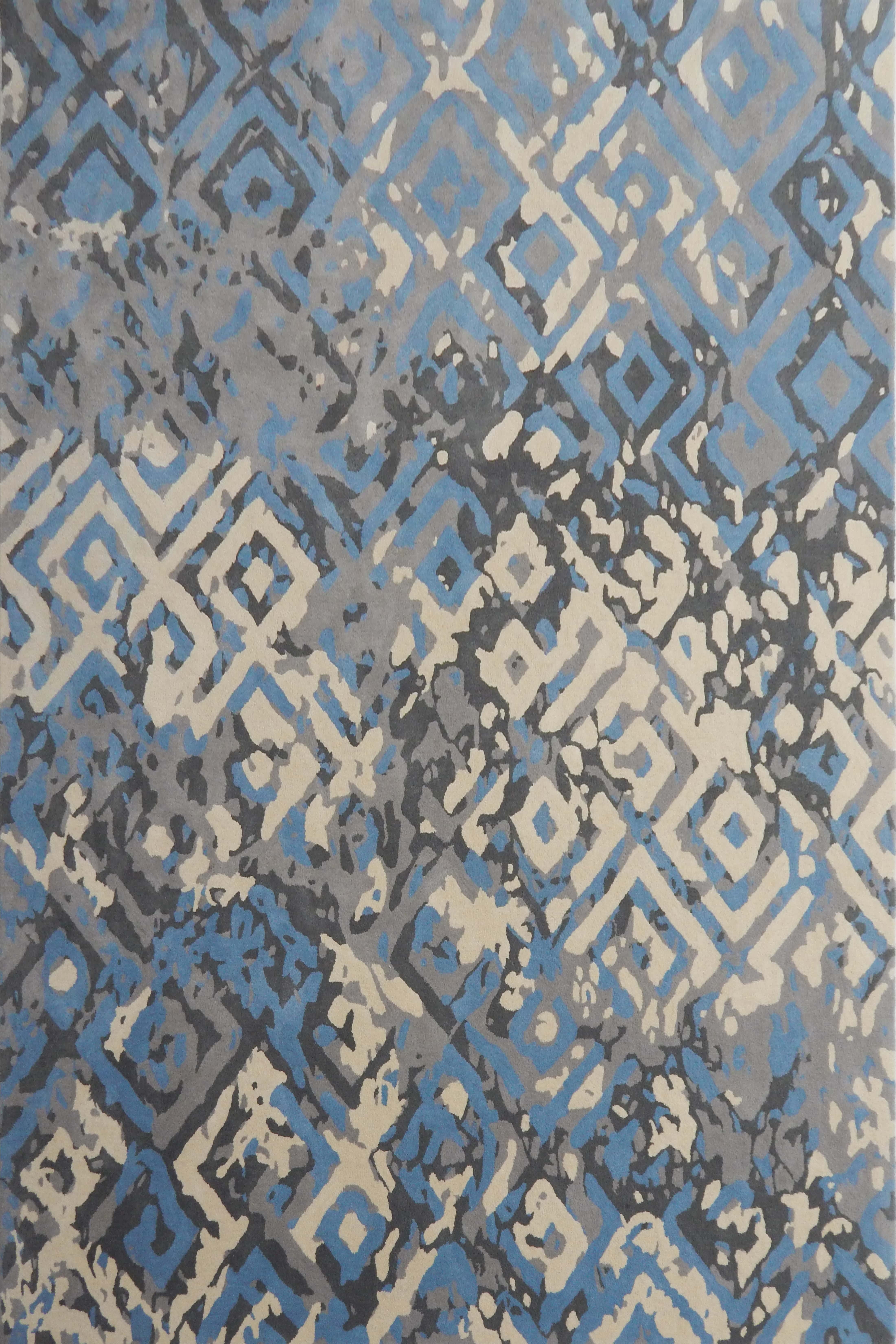 Circular Hand Tufted Rug Design