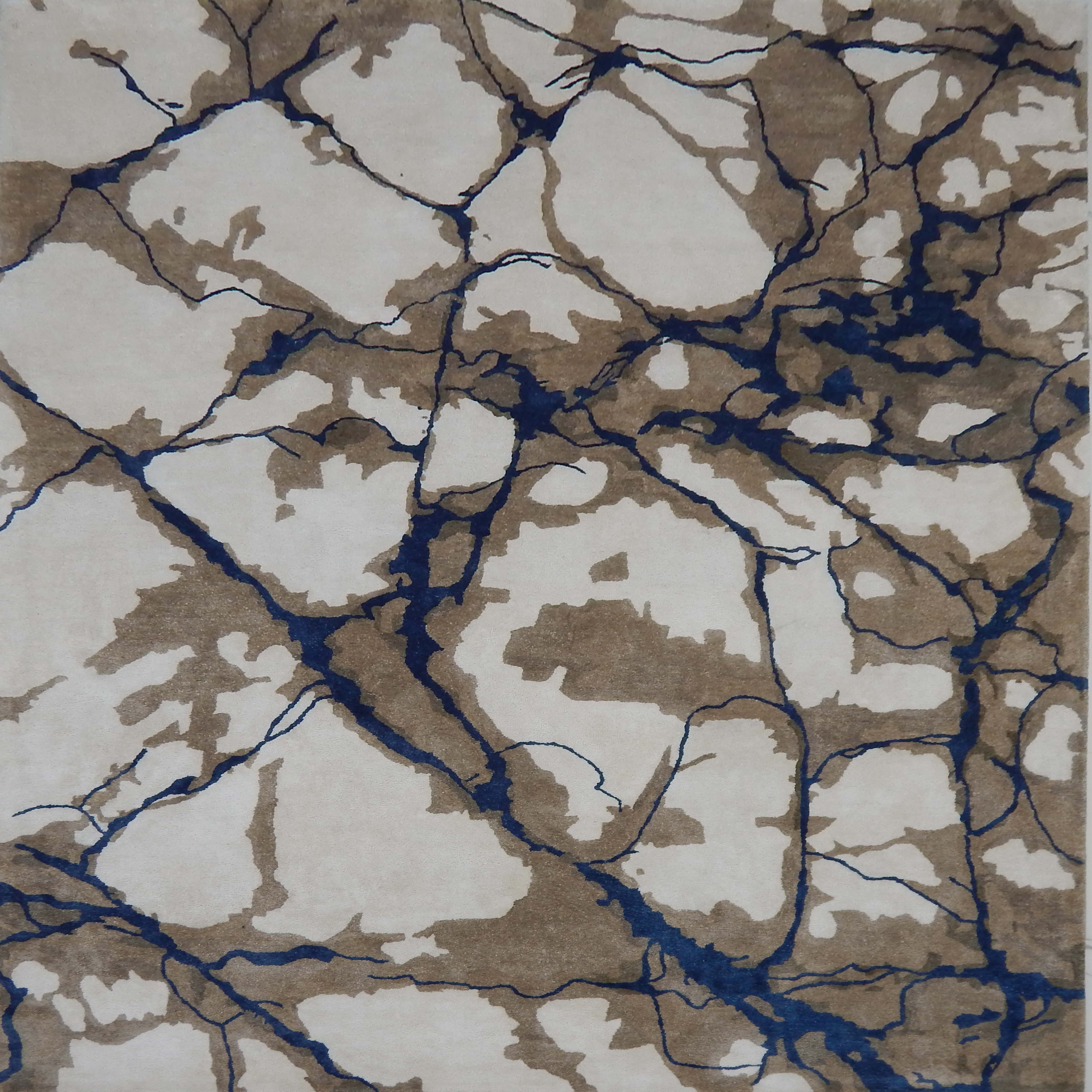 Modern Geometric Hand Tufted Area Rug